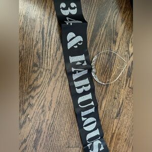 Birthday Sash and Crown